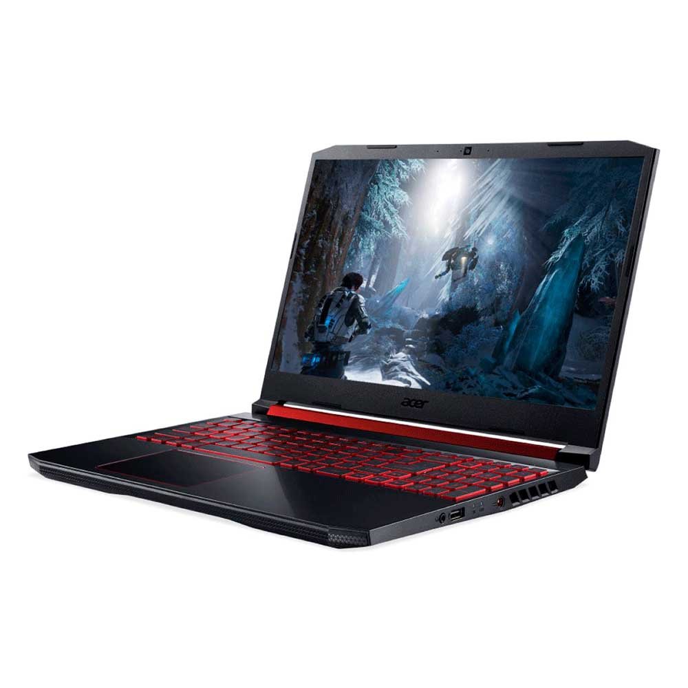 Notebook Gamer Acer Nitro 5 Intel I5 - 10300H 8gb 512gb Ssd Pl Video Gtx 1650 15.6 Pols Black / Red Win 11 - AN515 - 55 - 59T4 - Truedata