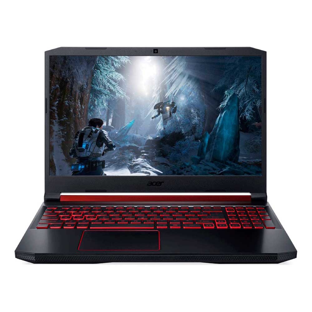 Notebook Gamer Acer Nitro 5 Intel I5 - 10300H 8gb 512gb Ssd Pl Video Gtx 1650 15.6 Pols Black / Red Win 11 - AN515 - 55 - 59T4 - Truedata