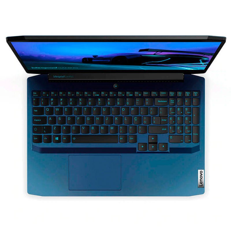 Notebook Gamer Lenovo Ideapad Gaming 3i - 15IMH Intel Core i7 - 10750H 8gb 256Gb SSD GTX 1650 Win10 15.6 Pols Azul - Truedata