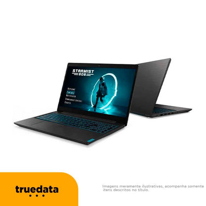 Notebook Gamer Lenovo Ideapad Intel Core i5 - 9300HF 8gb 256Gb Ssd GTX 1050 3Gb Win10 Home 15.6 Pols Cinza / Azul - L340 - 1 - Truedata