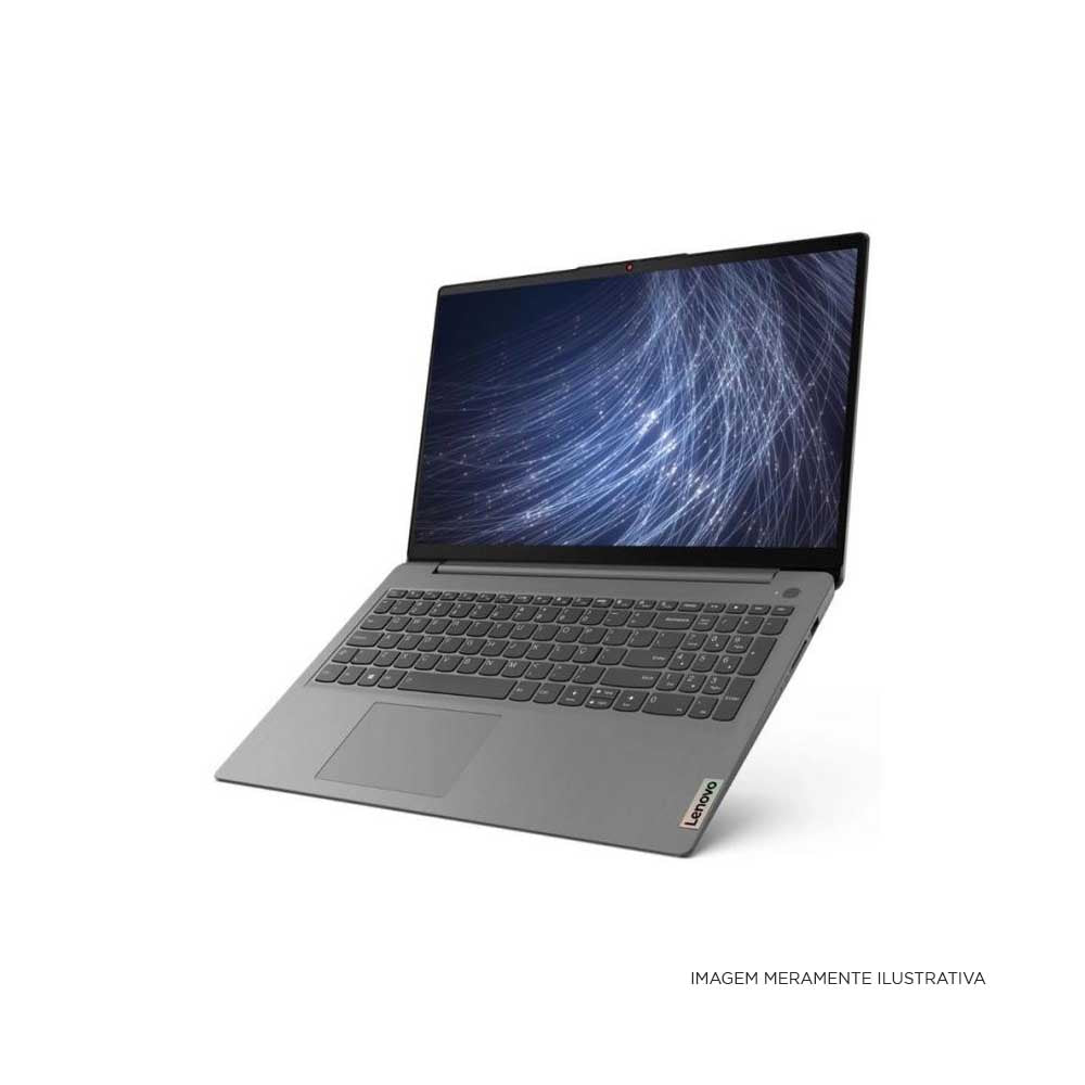 Notebook Lenovo Ideapad 3 AMD Ryzen R7 - 5700U 8gb 256gb Win11 Home Prata 15.6 Pols - 82MF0004BR - Truedata