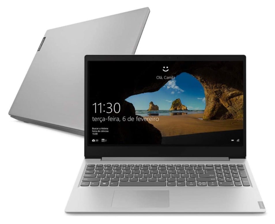 Notebook Lenovo Ultrafino Ideapad S145 Celeron N4020u 4gb 500gb Win10 15.6 Pols Prata - 81WT0005BR - Truedata