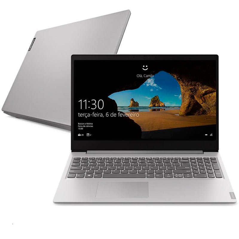 Notebook Lenovo Ultrafino Ideapad S145 I5 - 8265u 8gb 1tb Pl Video 2gb Win10 15.6 Pols 81s90008br Prata - Truedata