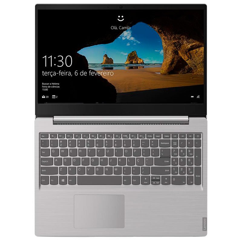 Notebook Lenovo Ultrafino Ideapad S145 I5 - 8265u 8gb 1tb Pl Video 2gb Win10 15.6 Pols 81s90008br Prata - Truedata