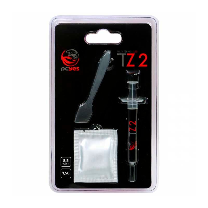 Pasta Termica Alto Desempenho PCYes TZ2 1,5Gr Grey - PCYTZ2 - Truedata