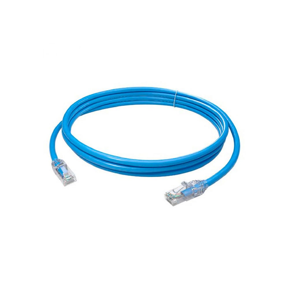 Patch Cord Cabo De Rede Cat5e Furukawa 0.5m Azul Claro - Truedata