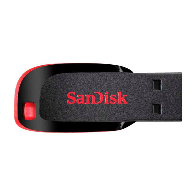 Pen Drive 32GB 2.0 Sandisk Cruzer Blade - SDCZ50 - 032G - B35 - Truedata