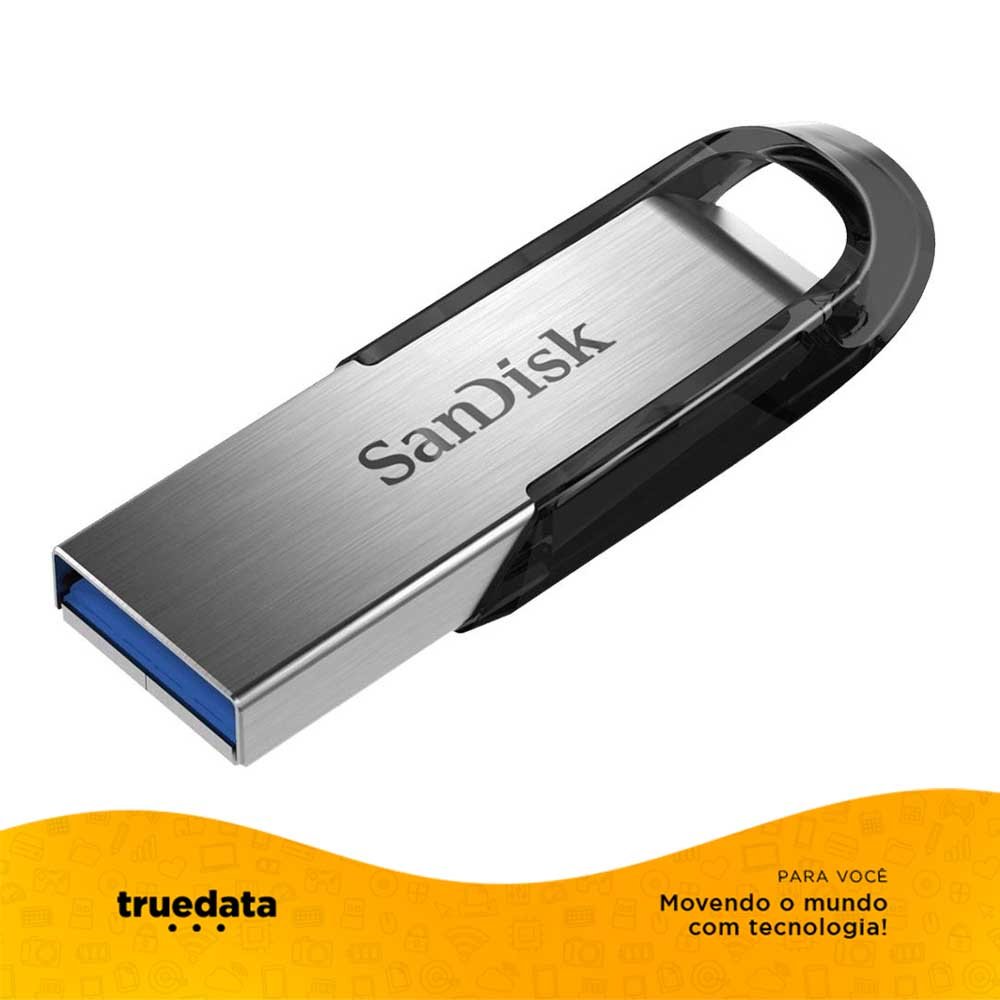 Pen Drive 32gb 3.0 SanDisk Ultra Flair - SDCZ73 - 032G - G46 - Truedata