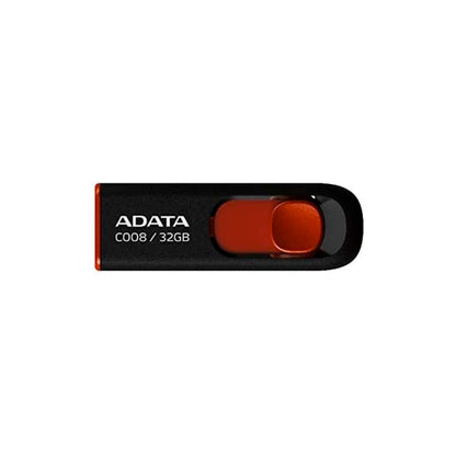 Pen Drive 32gb USB Adata 32G Preto / Vermelho - AC00832GRKD - Truedata