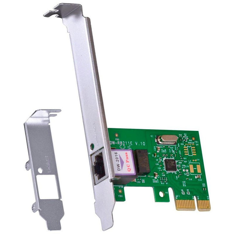 Placa De Rede Gigabit Pci - E 10/100/1000 Vinik Prv1000e Low Profile - Truedata