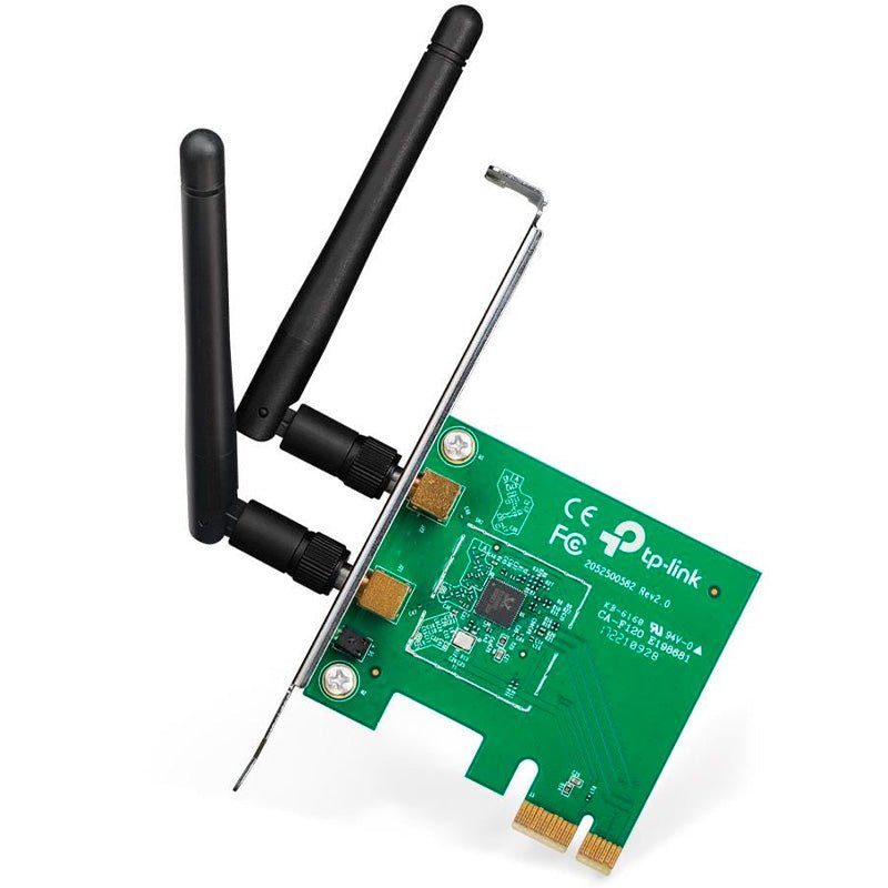 Placa De Rede Sem Fio Pci - E Tp - Link Wn881nd 300mbps 2 Ant - Truedata