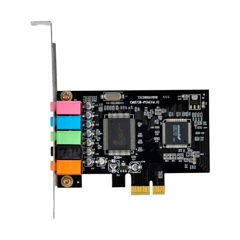 Placa De Som Pci - e Vinik 5.1 Low Profile - PS51 - PCIE - Truedata