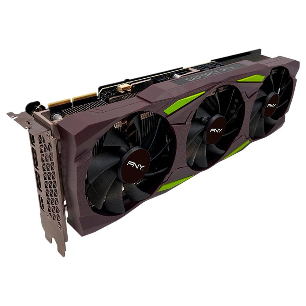 Placa De Video 12gb Rtx3080 Gddr6X Pny 384bits 3 Fans 3xDisplayPort 1xHdmi - VCG308012LTFMPB - TF - Truedata