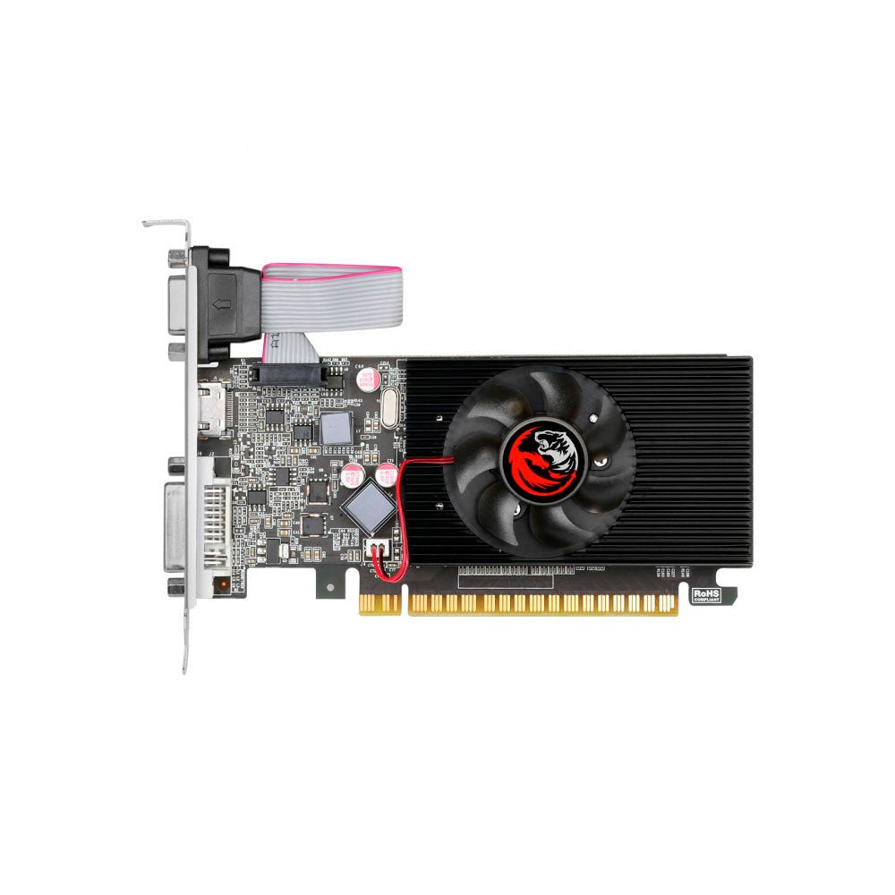 Placa De Video 2gb ddr3 PcYes Nvidia Geforce Gt 610 64bits Low Profile Hdmi Dvi Vga - PVG6102GBR364LP - Truedata