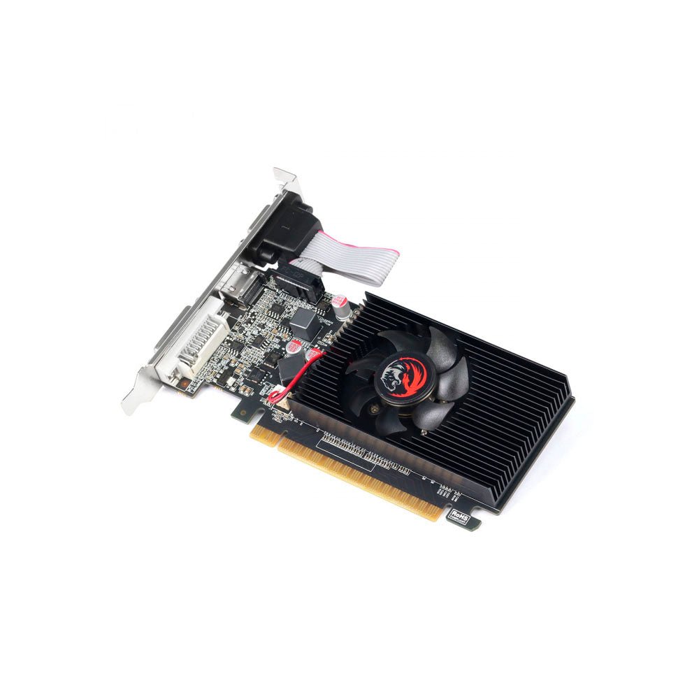 Placa De Video 2gb ddr3 PcYes Nvidia Geforce Gt 610 64bits Low Profile Hdmi Dvi Vga - PVG6102GBR364LP - Truedata