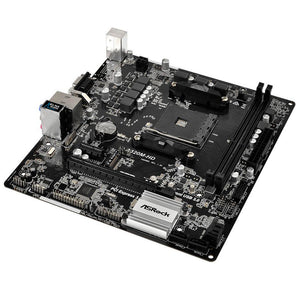 Placa Mae AMD ASRock A320M - HD DDR4 Socket AM4 - Truedata