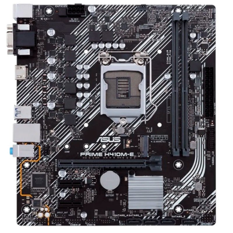 Placa Mae Asus Prime H410M - e Lga 1200 Ddr4 2933mhz Hdmi M2. Usb 3.1 (10a Geração) - Truedata