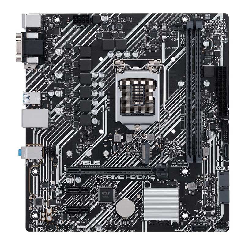 Placa Mae Asus Prime H510M - E Lga 1200 Ddr4 3200Mhz Hdmi Displayport M.2 (10a e 11a Geração) - Truedata