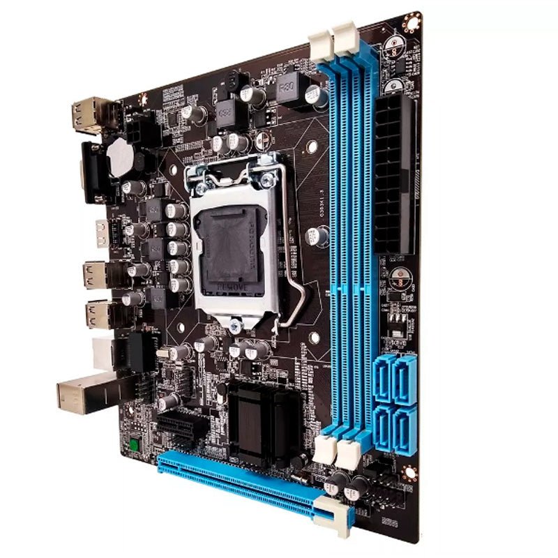 Placa Mae Bluecase Bmbh61 - T Ddr3 16gb 10/100/1000 Socket 1155 Bulk - Truedata