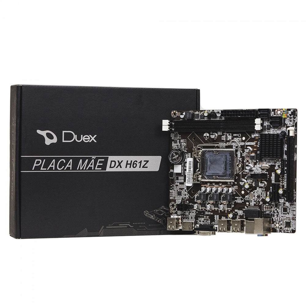 Placa Mae Duex DX H61Z Socket 1155 DDR3 - Truedata
