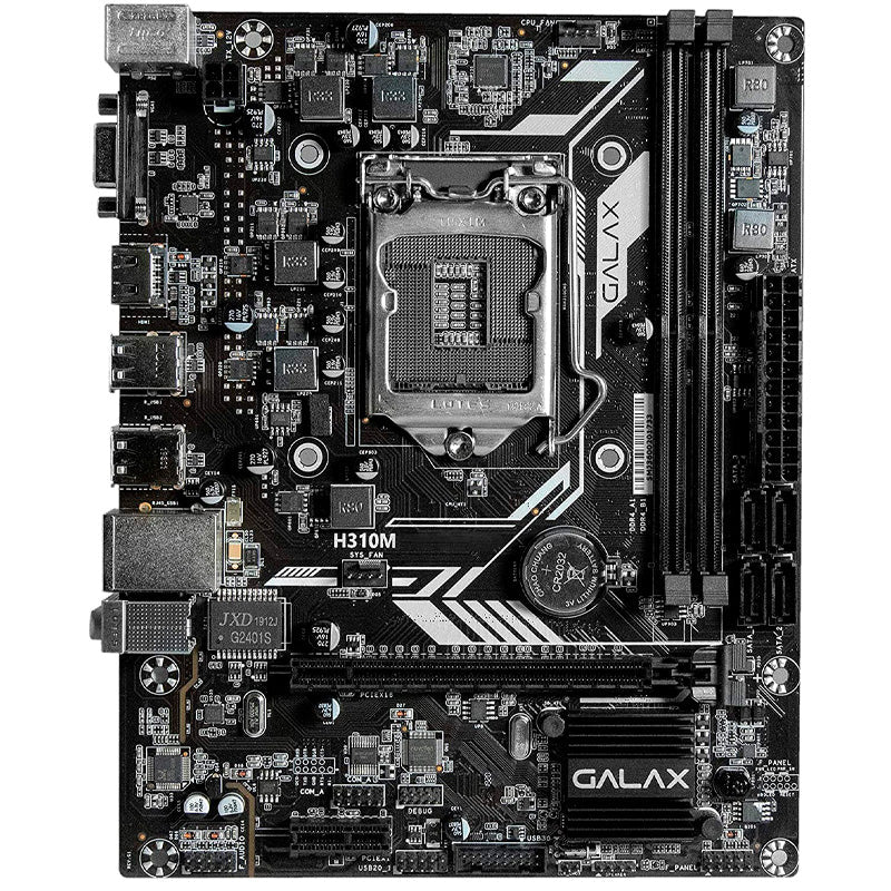 Placa Mae Galax H310 Intel Ddr4 Hdmi Vga Socket 1151 (8a E 9a Ger Intel) - IH31CMAGL01CW - Truedata