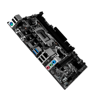 Placa Mae Galax H410M Elite Lga 1200 Ddr4 2666Mhz Vga Hdmi (10a Geração) - IH410MAGBAY1CW - Truedata