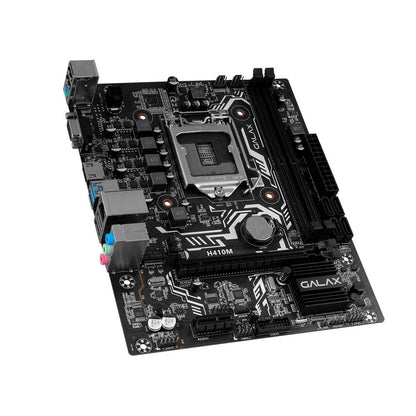 Placa Mae Galax H410M Elite Lga 1200 Ddr4 2666Mhz Vga Hdmi (10a Geração) - IH410MAGBAY1CW - Truedata