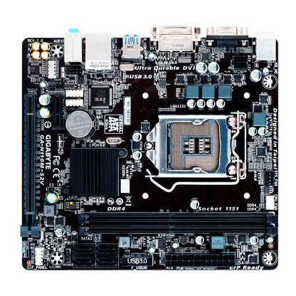Placa Mae Gigabyte Ga - H110m - S2v Ddr4 Gigabite Pci Pci - E Lga 1151 - Truedata