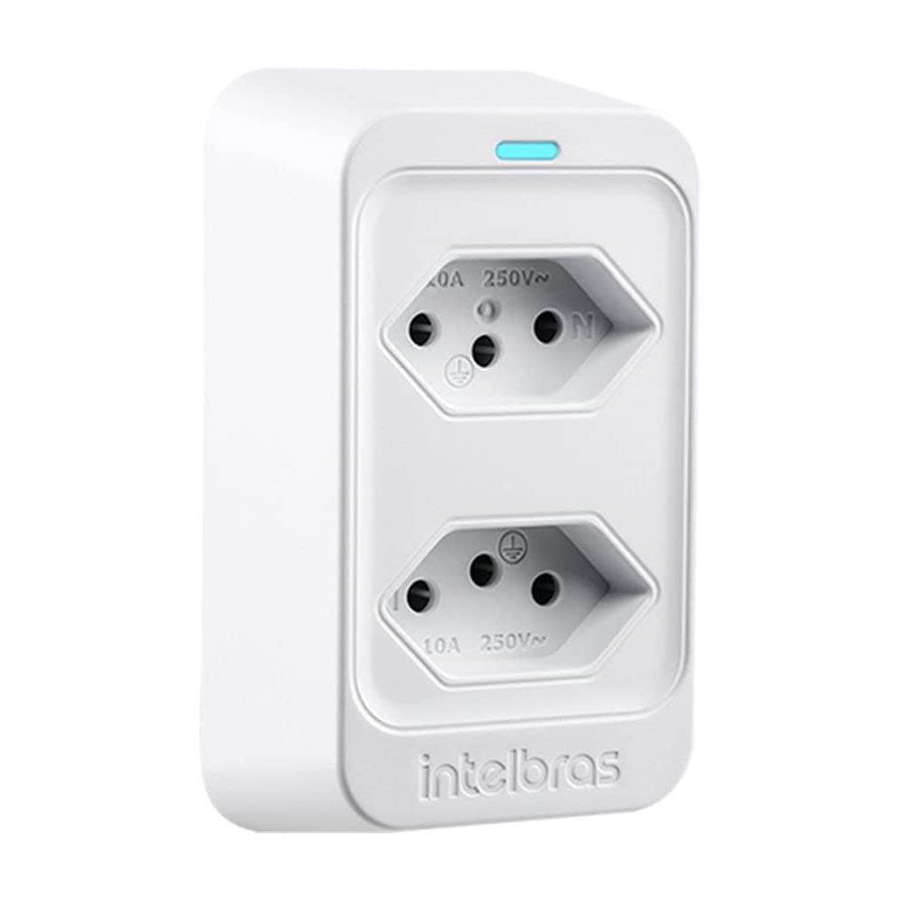 Plug de Tomada Proteção Elétrica Intelbras EPS 302 BR - 4824504 - Truedata