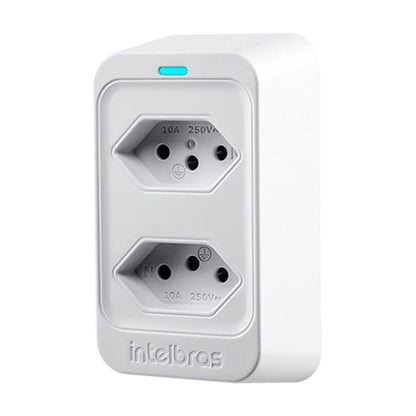 Plug de Tomada Proteção Elétrica Intelbras EPS 302 BR - 4824504 - Truedata