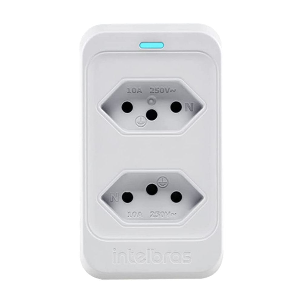 Plug de Tomada Proteção Elétrica Intelbras EPS 302 BR - 4824504 - Truedata