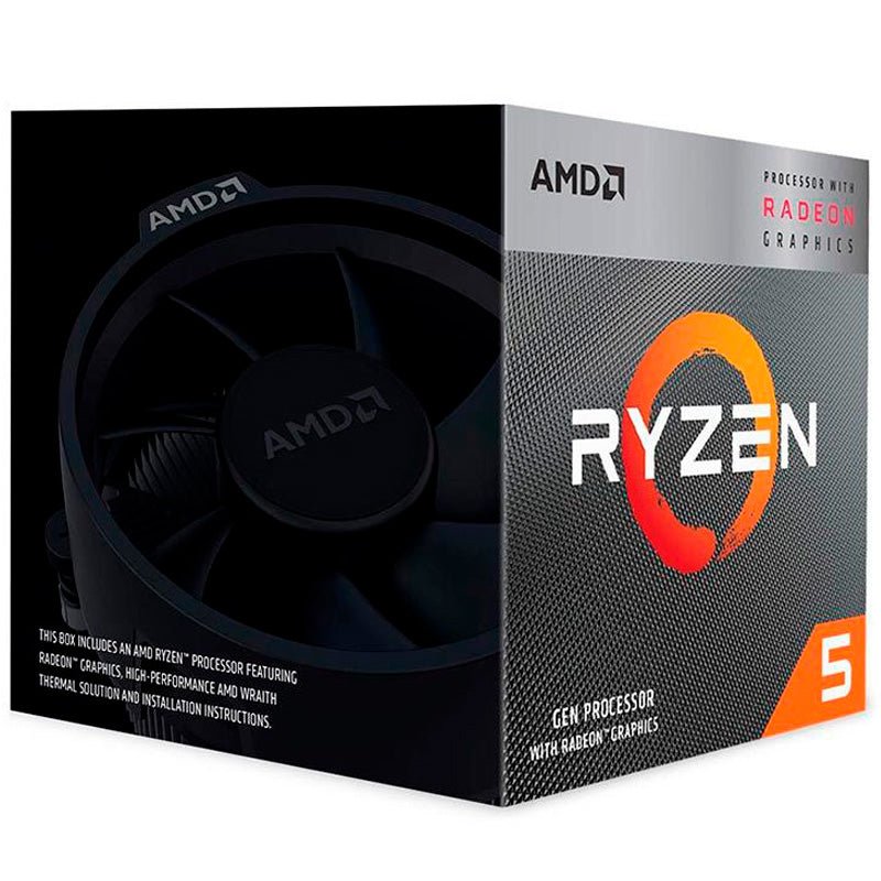 Processador AMD Ryzen 5 3400G 3.7ghz 4mb Lga AM4 - YD3400C5FHBOX - Truedata