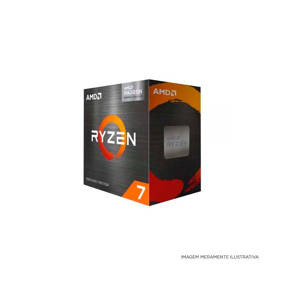 Processador AMD Ryzen 7 5700G 3.8ghz 16mb Lga AM4 - 100100000263BOX - Truedata