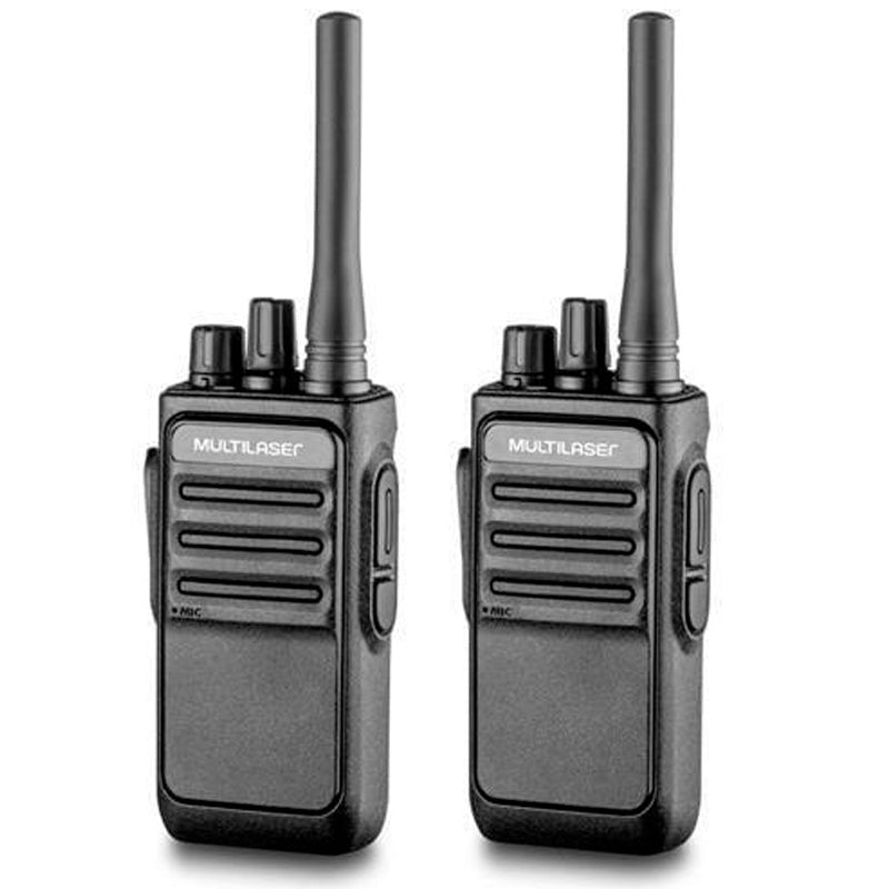 Radio de Comunicação Walkie Talkie 2Km 16 Canais Multilaser RE020 - Truedata