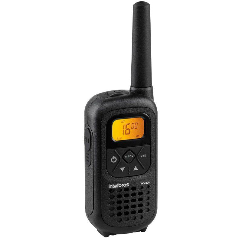 Radio de Comunicação Walkie Talkie Intelbras 20KM RC4002 - 4528103 - Truedata