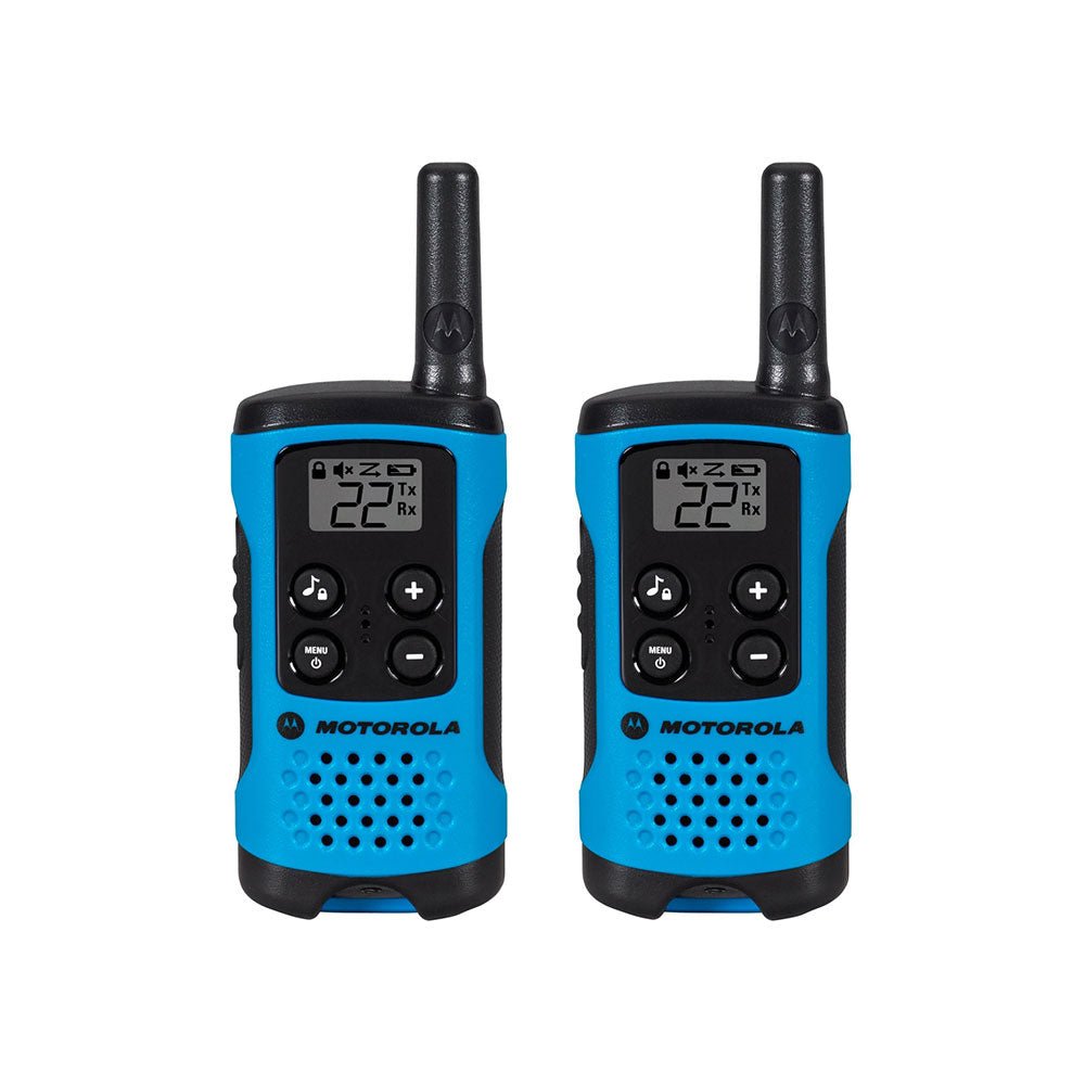 Radio De Comunicacao Walkie Talkie Motorola Talkabout T100br 25 Km Azul - Truedata