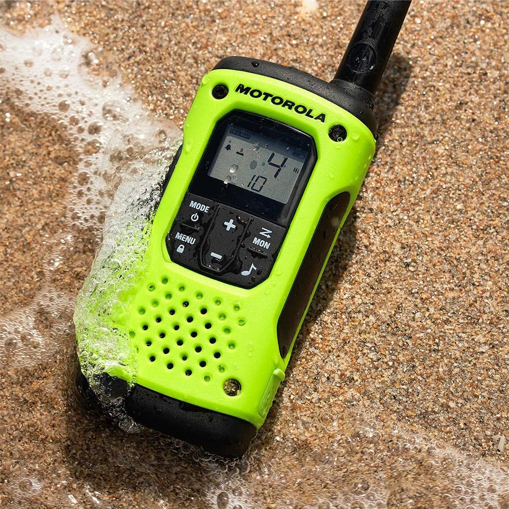 Radio De Comunicacao Walkie Talkie Motorola Talkabout T600br 35 Km Verde - Truedata