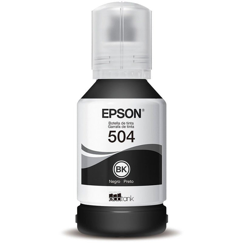 Refil De Tinta Epson T504120 - Al 127ml Preto - P/ L4150 L4160 L6171 L6161 L6191 - Truedata