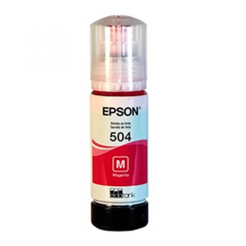 Refil De Tinta Epson T504320 65ml - Magenta - P/ L4150 L4160 L6171 L6161 L6191 - Truedata