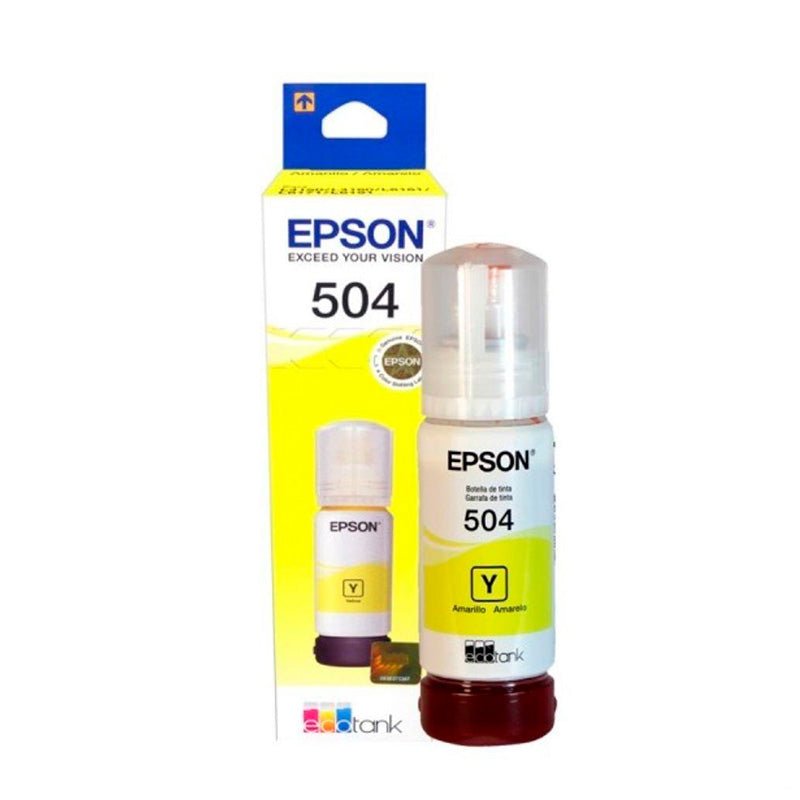 Refil De Tinta Epson T5044al L4150 70ml - Amarelo Laserteck Compativel - P/ L4150 L4160 L6171 L6161 L6191 - Truedata