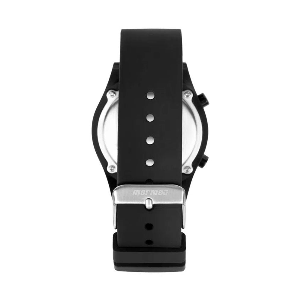 Relógio de Pulso Digital Mormaii Maui Feminino em Silicone Preto - MO13001A/K8J - Truedata