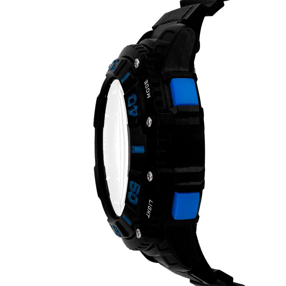Relógio de Pulso Digital Mormaii Wave Masculino em Silicone Preto - MO03260/8A - Truedata