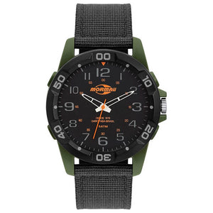 Relógio de Pulso Mormaii On The Road Masculino em Nylon Verde - MO2035KH/8V - Truedata