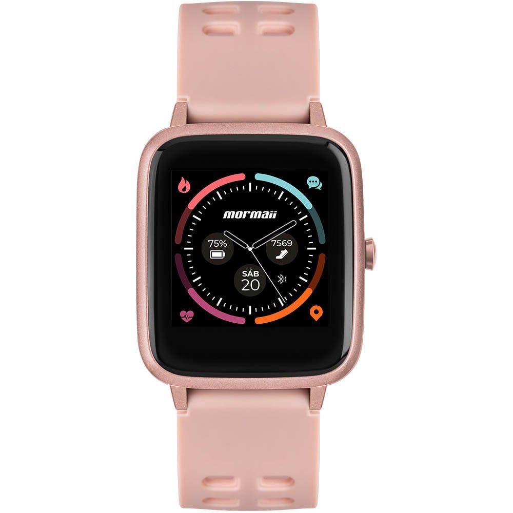 Relógio de Pulso SmartWatch Mormaii Life Rosé - MOLIFEAA/8J - Truedata