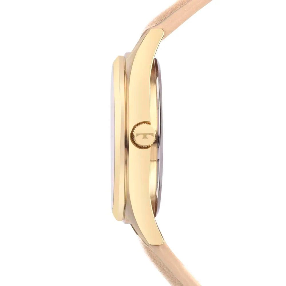 Relógio de Pulso Technos Feminino Boutique Dourado Pulseira em Couro - 2036MSB/0B - Truedata