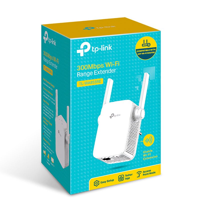 Repetidor Wi - Fi TP - Link 300Mbps - TL - WA855RE - Truedata