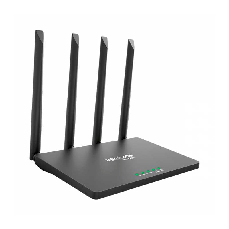 Roteador Wireless Intelbras Wi - Force W5 - 1200F AC1200 4 Ant Dual Band - 4750077 - Truedata