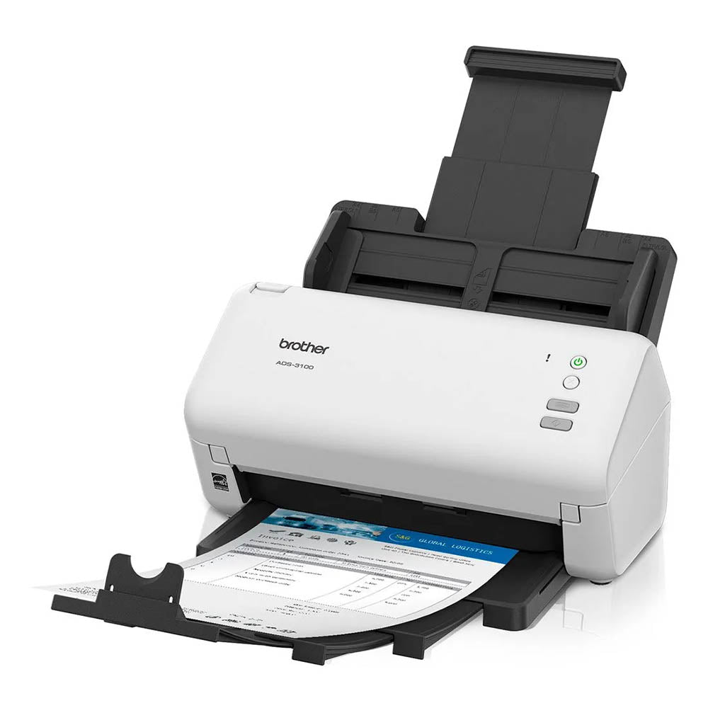 Scanner de Mesa Brother ADS - 3100 - Duplex - 40ppm - Truedata