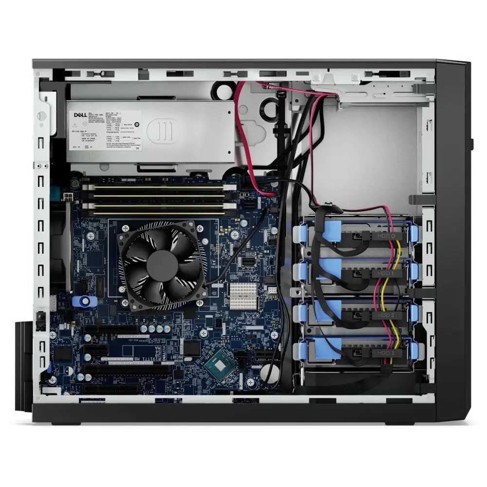 Servidor Dell PowerEdge T150 Intel Xeon E - 2324g 3.5ghz 2x 8gb Ddr4 2x 2tb - Truedata