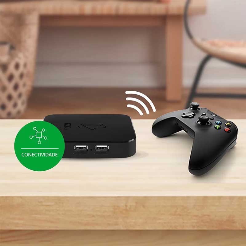 Smart Tv Box Intelbras Android TV Izy Play Full Hd Wi - Fi - 4143011 - Truedata